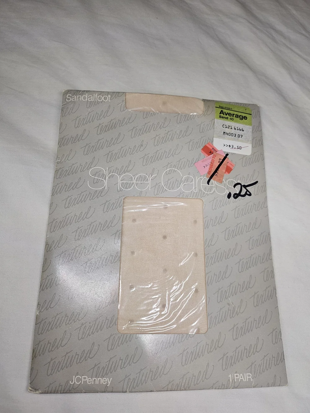 Lot VTG Dead Stock NWT Panyhose Jcpenny Hanes Pink Polka Dot Sheer Tights Nylons